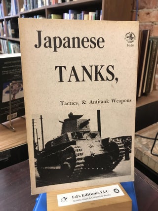 Item #186440 Japanese Tanks, Tactics and Antitank Weapons. Donald McLean