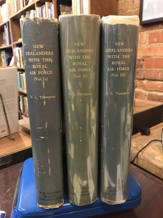 Item #189611 New Zealanders With The Royal Air Force: Volumes 1, 2 and 3 (Official History of New...