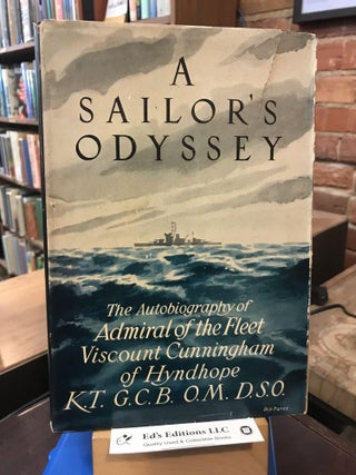 Item #190602 A Sailor's Odyssey. Viscount of Hyndhope Cunningham