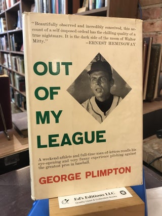 Item #193692 Out of my league. George Plimpton
