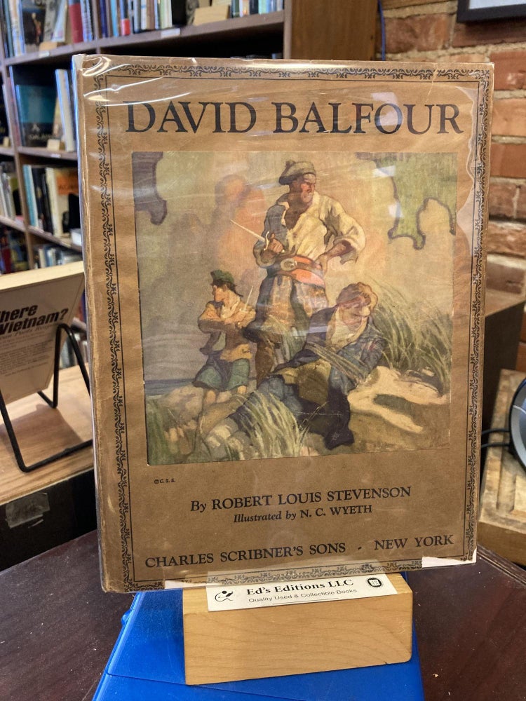 Item #195684 David Balfour. Robert Louis Stevenson, N. C. Wyeth, illustrations.