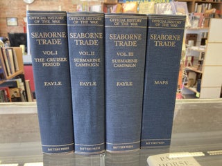 Item #199569 Official History of the Great War: Seaborne Trade (Complete 4 Volume Set with Maps...