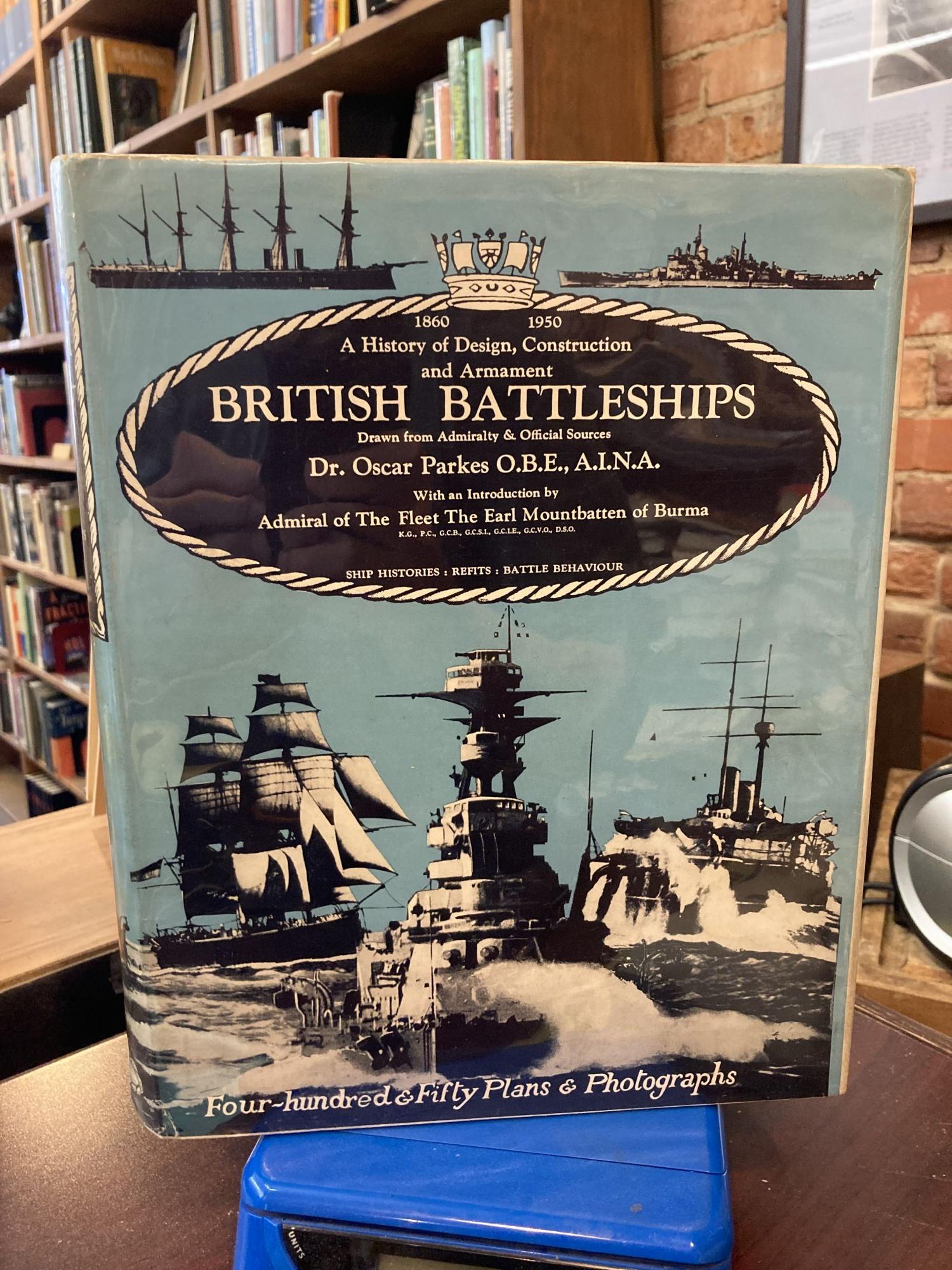 British Battleships: Warrior 1860 To Vanguard 1950 . A History Of ...