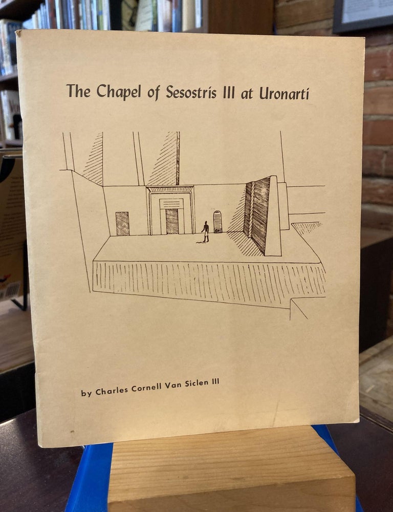 The chapel of Sesostris III at Uronarti. Charles Cornell Van Siclen.