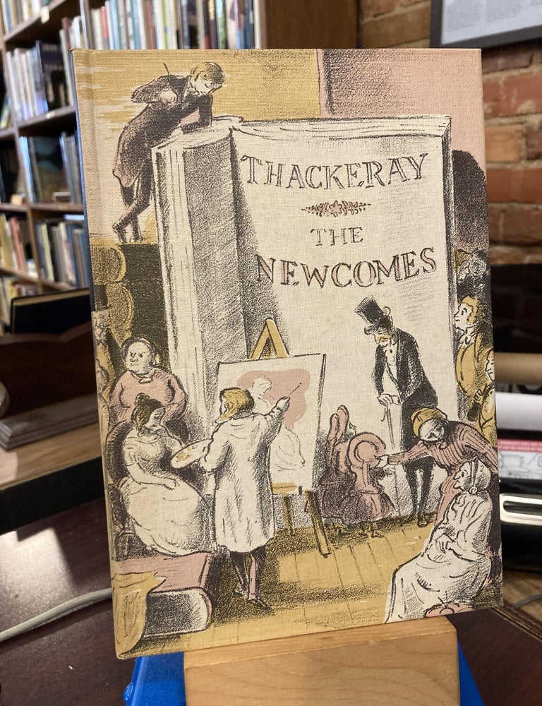 Item #213752 The Newcomes Memoirs of a Most Respectable Family. Edward Ardizzone, Arthur Pendennis Esq William Makepeace Thackery, Author.