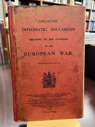 Item #232506 Collected Diplomatic Documents Relating to the Outbreak of the European War