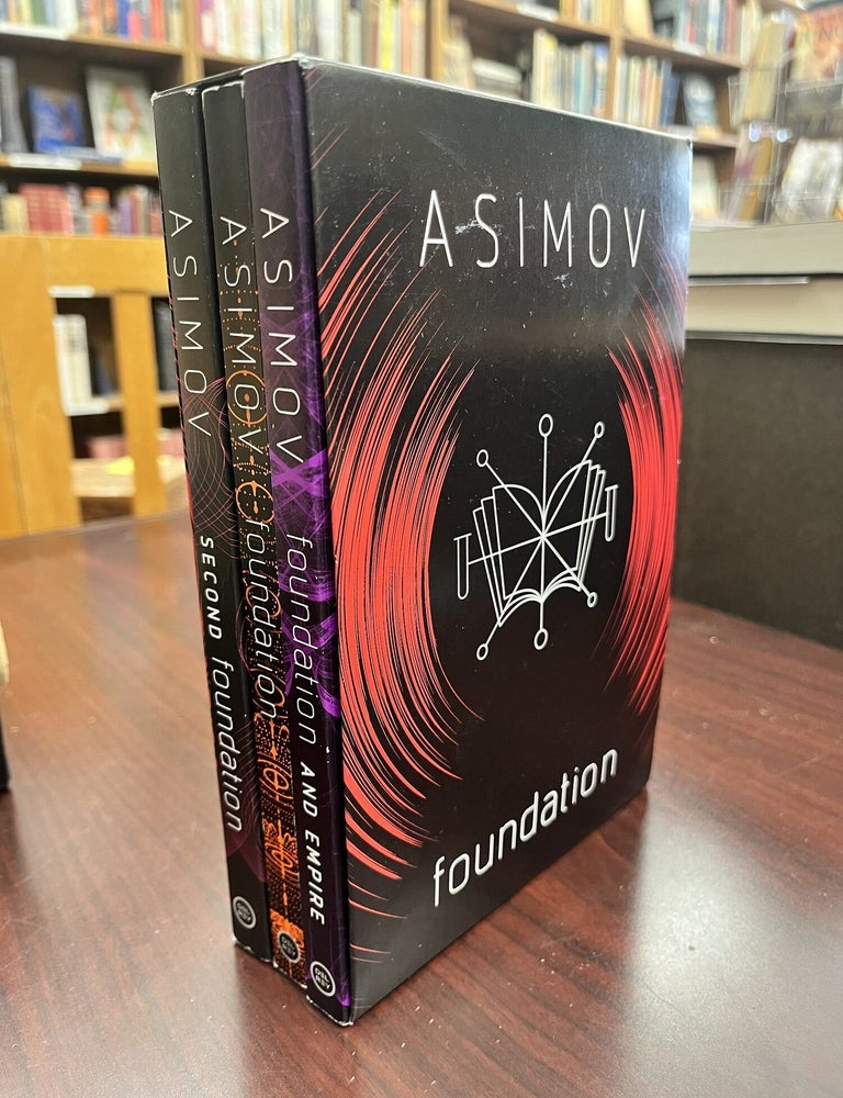 Foundation 3-Book Boxed Set: Foundation, Foundation and Empire, Second Foundation. Isaac Asimov.