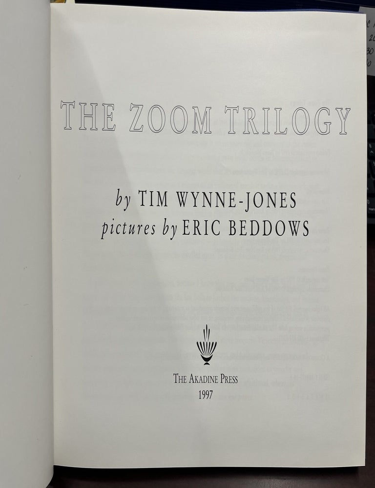 The Zoom Trilogy: Zoom at Sea * Zoom Away * Zoom Upstream. Tim Wynne-Jones.