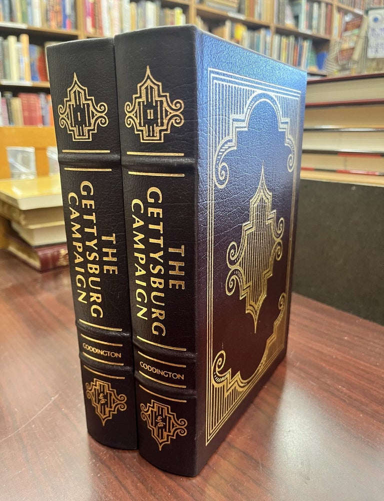 The Gettysburg Campaign: A Study in Command (Volumes I and II) (Easton Press Leather-Bound. Edwin B. Coddington.