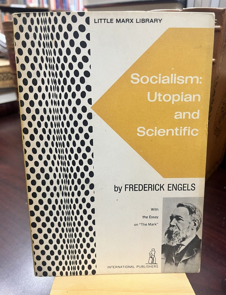 Item #234042 Socialism: Utopian and Scientific (English and German Edition). Friedrich Engels.