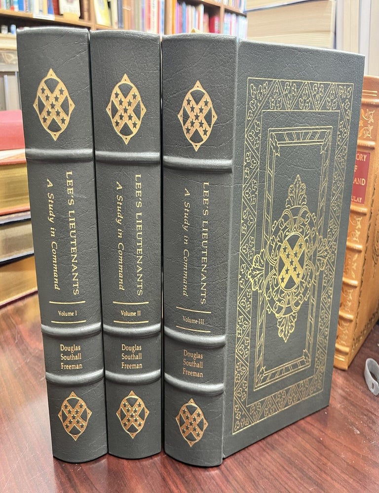 Item #234083 Lee's Lieutenants: A Study in Command (3 Volume Set). Robert E. Lee, Douglas Southall FREEMAN.
