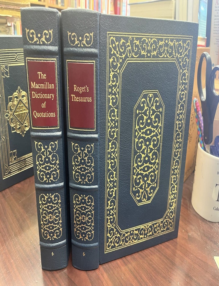 Roget's International Thesaurus, The Macmillan Dictionary of Quotations: 2 Volume Set. Peter Mark Roget, Robert L. Chapman.